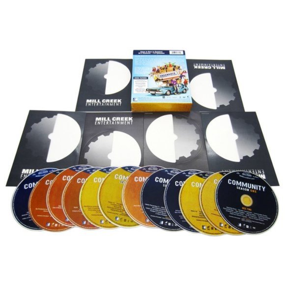 Community: The Complete Series (DVD, 12-Disc Set, Seasons 1-6) Brand New Sealed